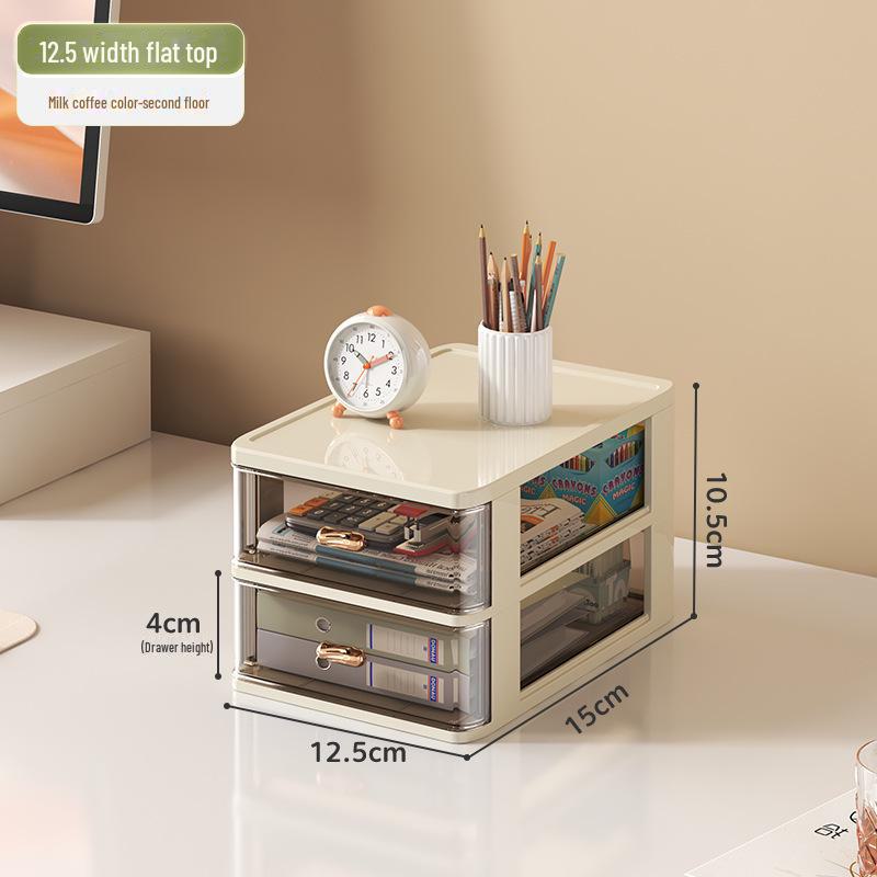 Пластиковый настольный органайзер для канцелярских принадлежностей и косметики