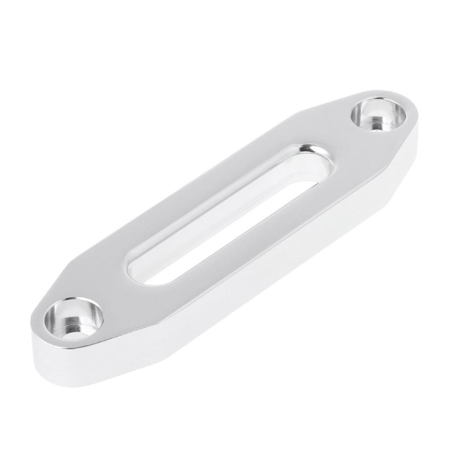 Aluminum ATV 4.8"Hawse Fairlead Synthetic Winch Rope Cable Lead Guide 4000lbs