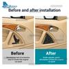 Real Soft Carbon Fiber Sticker For Mercedes Benz SL R129 1990-1994 1995 1996 1997 1998 1999 2000 2001 2002 Door Handle Buttons