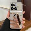 Чехол для Xiaomi 17T Pro, 17T Trending с большим окном, зеркальный корпус телефона
