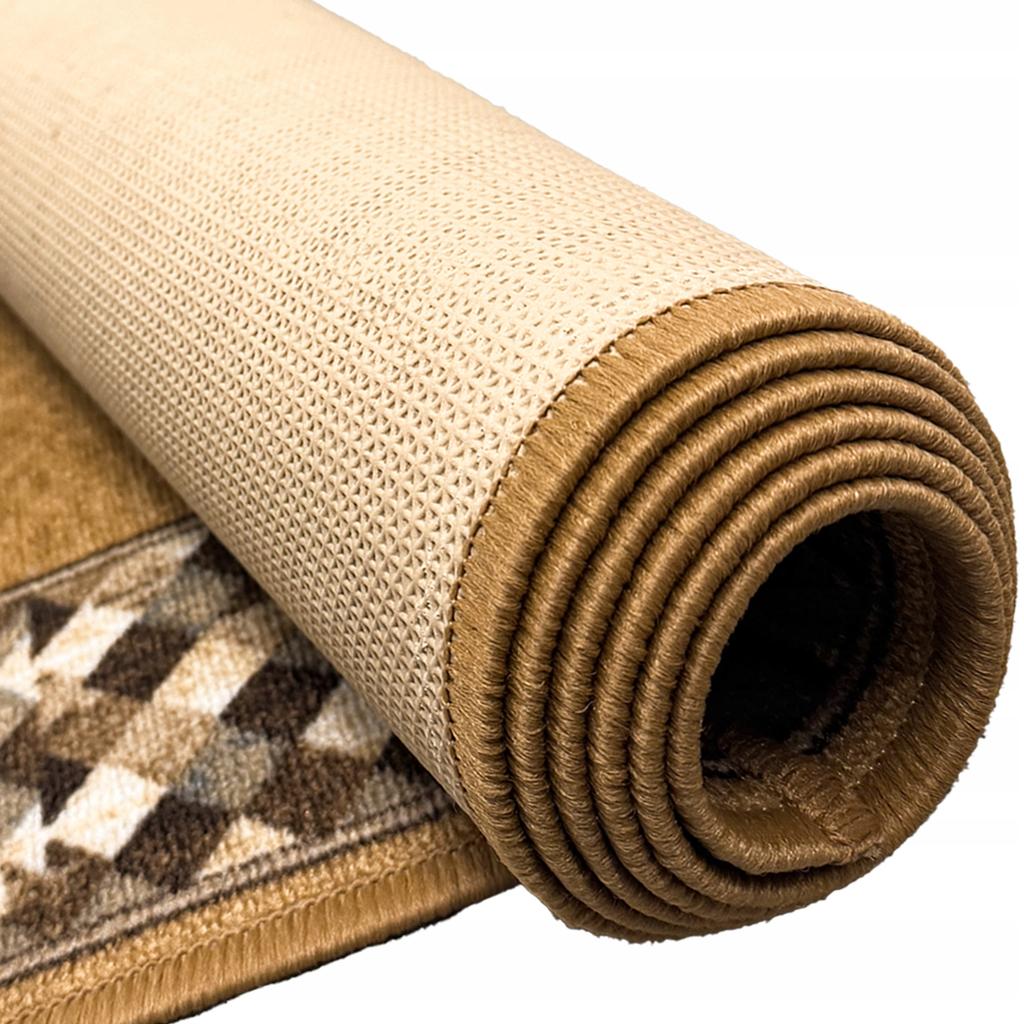[5] LOMA BEIGE 67x100cm Carpet Runner Rubberized D6940