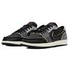 Кроссовки унисекс Air Jordan 1 Retro Low OG EX Dark Smoke Grey Черный Светло-Дымчато-Серый Парус DV0982-006