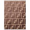 Fendi Logo Print Tote Bag Women Tote Bags Light-Brown 8BH425-AT14-F0L1B