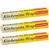 KitchenNista Household Wrap 30cm X 50m Set of 3