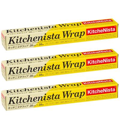 Бытовая пленка KitchenNista 30 см x 50 м, набор из 3 шт.