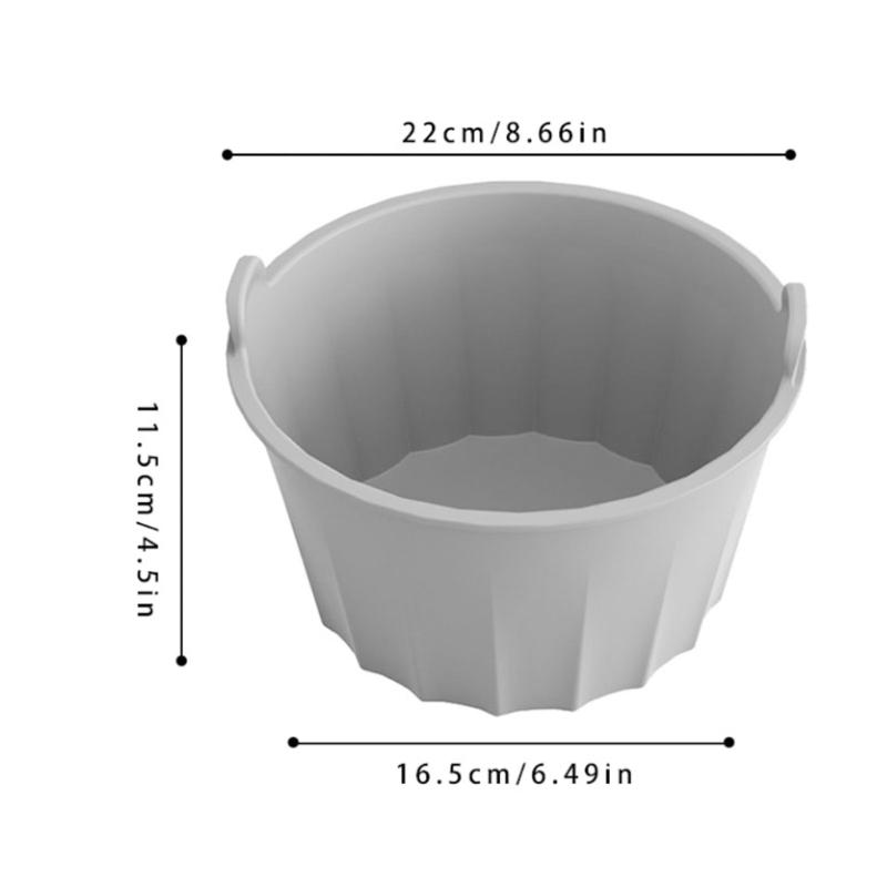 Slow Cookers Liners Dishwasher Safe Cooking Liners Reusable & Leakproof Silicone Insert for 5-6QT Crockpot BPA Free