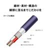 Power to Audio-Technica AT-AC500/1.3 Cable, 3-pin 2-pin, 1.3m