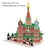 Большой размер Детский 3D картонный пазл Дом Вилла Замок Строительная модель для детей Ручная сборка DIY Пазл Игрушки Подарок