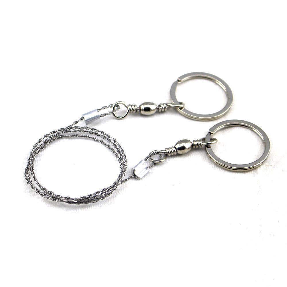 Полевая проволочная пила для выживания: Ручная стальная веревка для чрезвычайных ситуаций в дикой местности