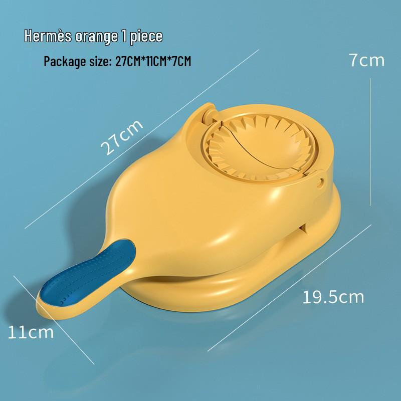 2-in-1 Manual Dumpling Wrapper Maker and Mold: Household Kitchen Gadget