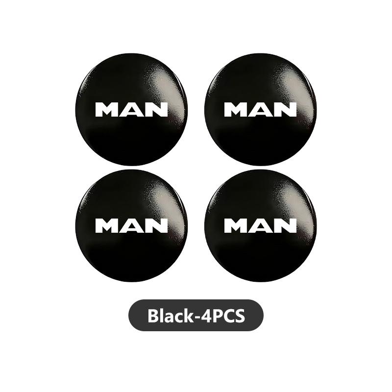 56mm Car Wheel Center Hub Caps Sticker Emblem Accessories For Man TGX TGS TGM TGE eTGX eTGS