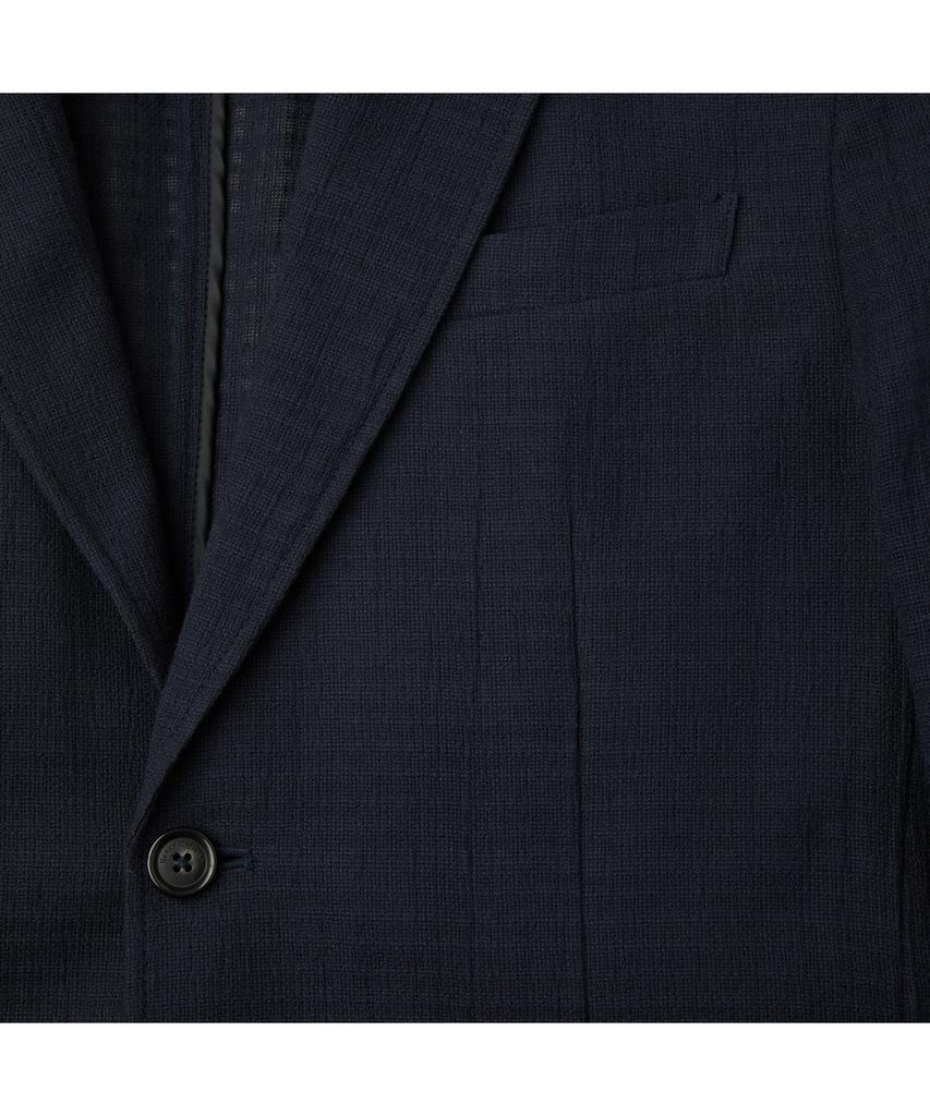 Henry Cottons [Imported Fabric] Cotton Textured Jacket Ahjam26411Nyx