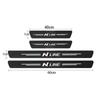 Carbon Fiber Car Sticker Protector Strip Auto Door Sill Waterproof Protect Film For Hyundai N LINE I30 I20 Sonata Accent Tucson Elantra