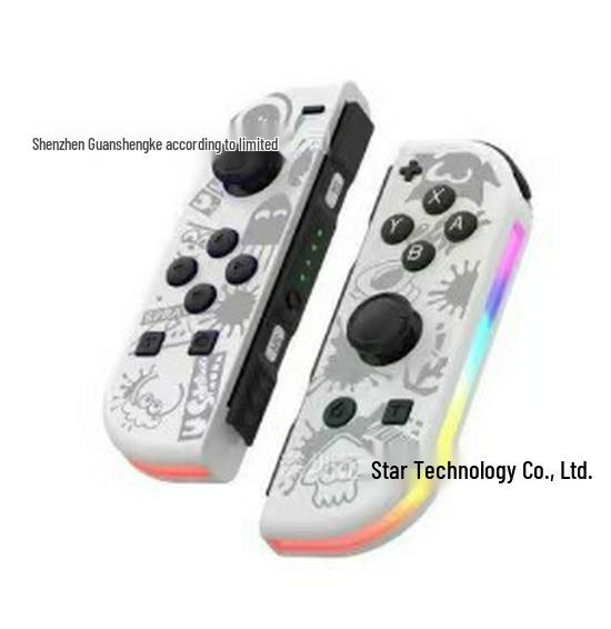 Беспроводной Bluetooth-геймпад для Nintendo Switch Joy-Con с RGB-подсветкой, пара