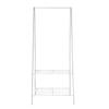 Nyana Home Premium Angle Coat Rack 151x60x34cm 1 Hanging Shelf 1 Lower Shelf