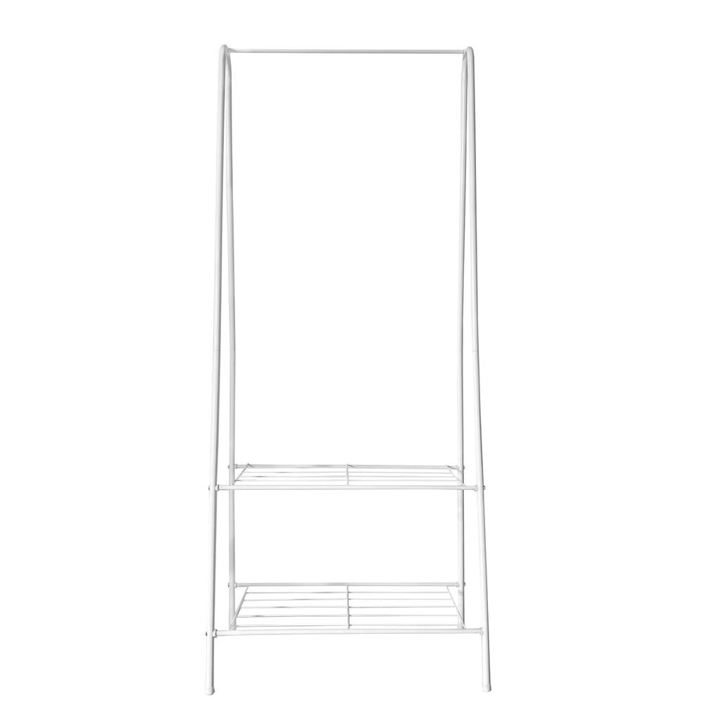 Nyana Home Premium Angle Coat Rack 151x60x34cm 1 Hanging Shelf 1 Lower Shelf
