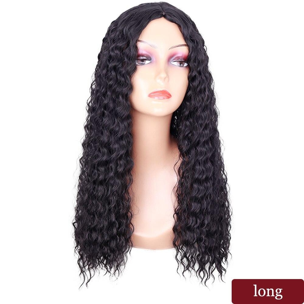 MISSQUEEN 13, 15, 26, 30 дюймов, синтетические длинные афро-кудрявые вьющиеся парики для чернокожих женщин, парик с глубокими волнами для девочек, термостойкие парики для косплея, вечерние парики