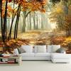 Современные фотообои Осенний лес 3D настенная роспись Гостиная Спальня Столовая Романтический домашний декор Обои