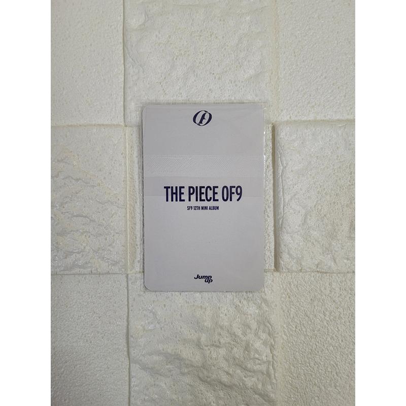 (7шт комплект) 12-й мини-альбом SF9 - The Piece Of9 [Фотокарта Jump Up]