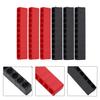 Bit Holder 1/4 Hex Shank 10 Hole 6Pcs Black And Red