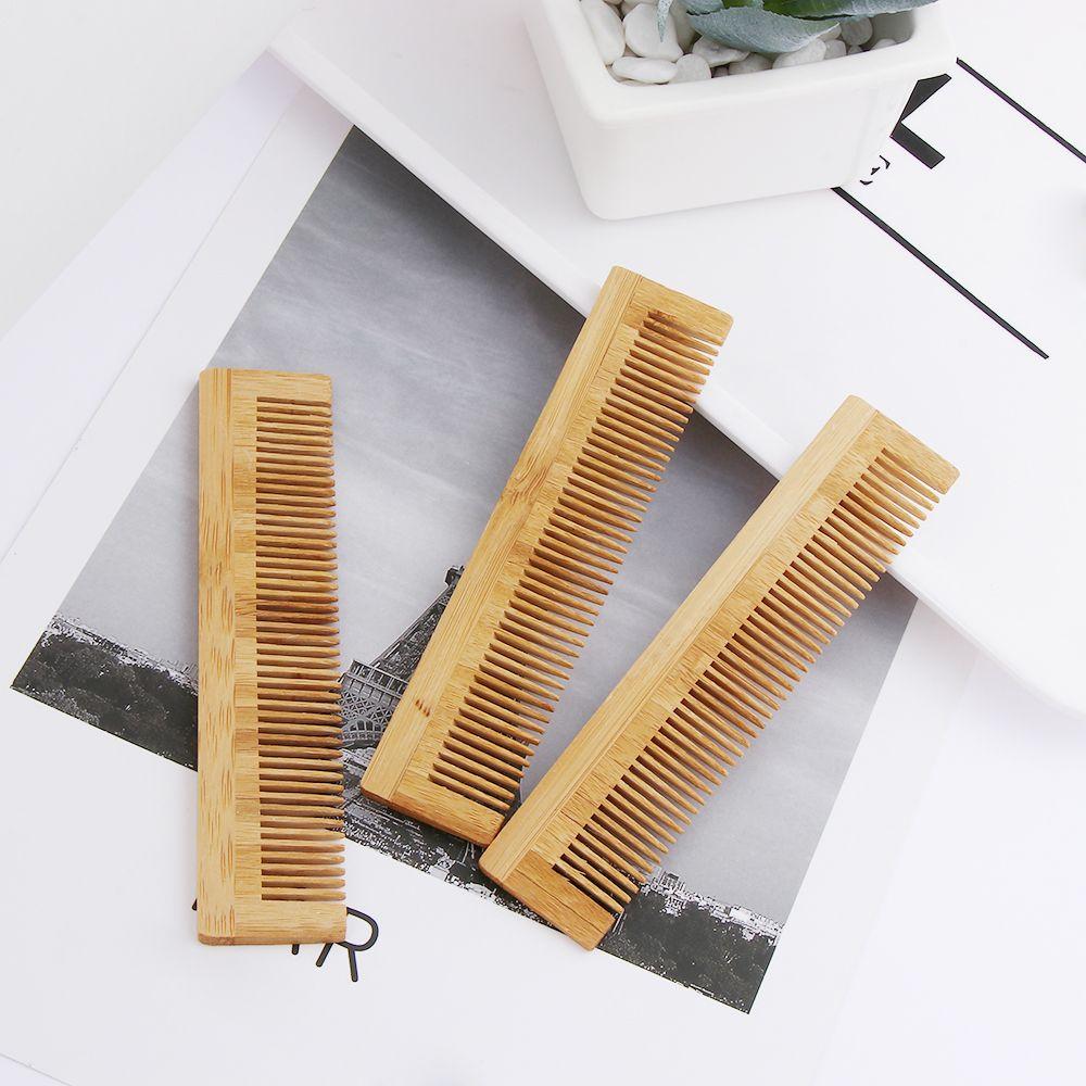 Горячая карманная прическа ручной работы парикмахерский инструмент расческа для волос бамбук