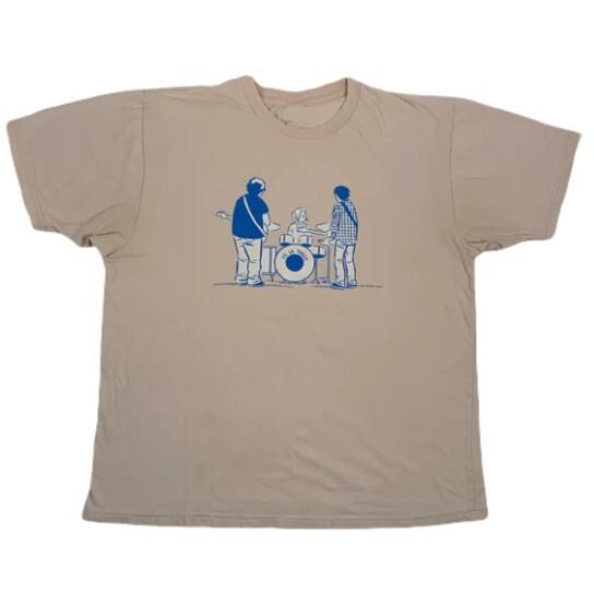 Yo La Tengo "Drawing" T-Shirt, sand color, brand new shirt TE4137