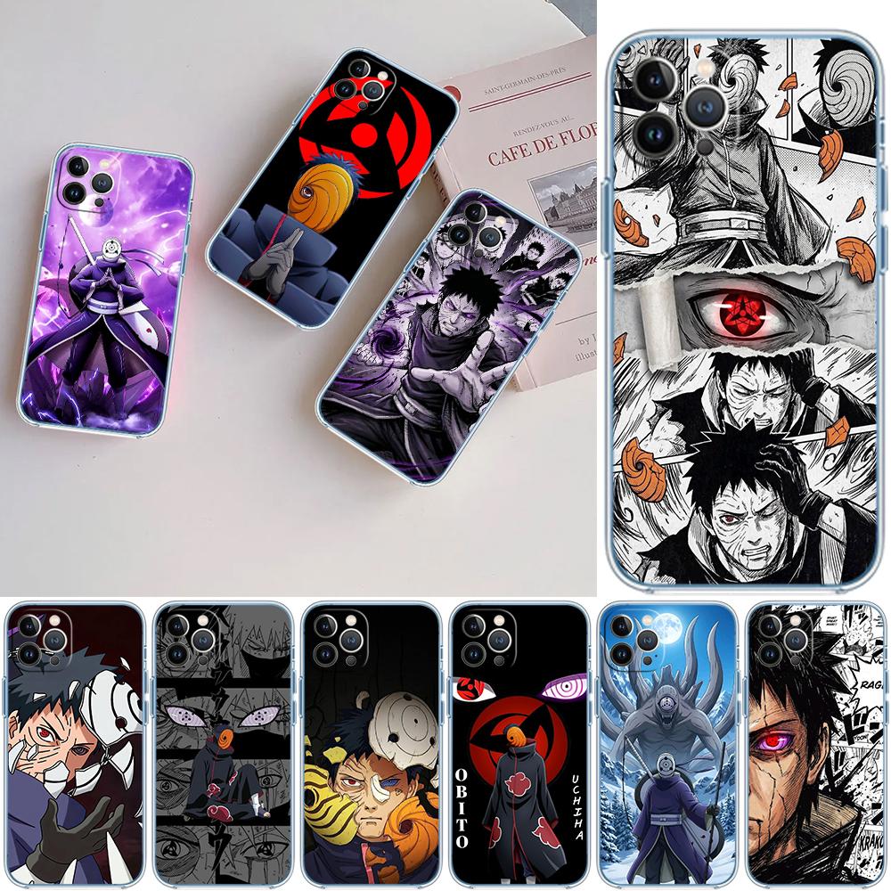 LO75 NARUTO Uchiha Obito Phone Case for Motorola Moto Edge 20 30 40 50 S30 Fusion Ultra Pro Neo Lite + G200 G23
