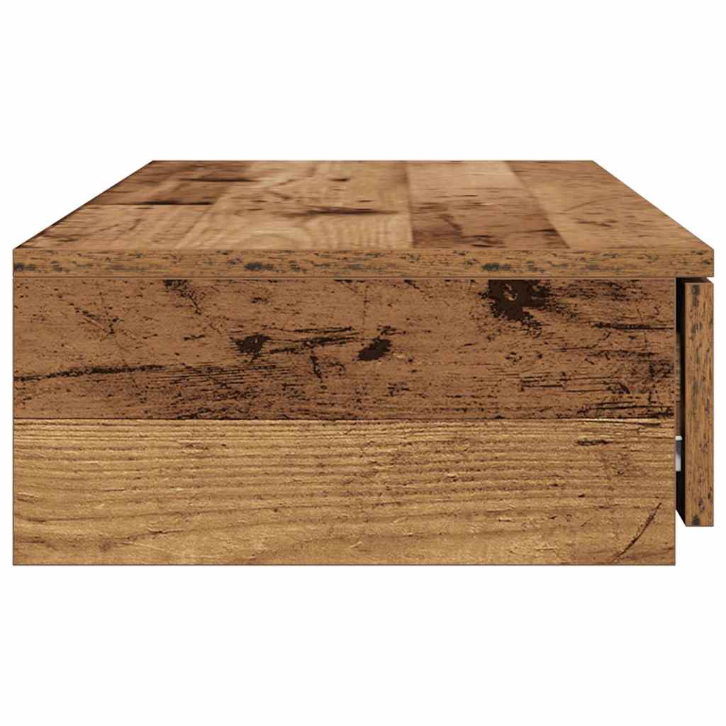 Bed Drawers Reclaimed Wood 90 x 36.5 x 16.5 cm Engineered Wood