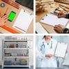 2 Pack Hardboard Office Clipboard, Letter-Size Clipboard with Low Profile Clip, Classic Clip, 9" x 12.5" Wood Clipboards