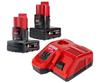 Milwaukee Tool Japan LLC M12 FC Стартовый набор JP 4.0Ач и 6.0Ач M12-18 NRG-642