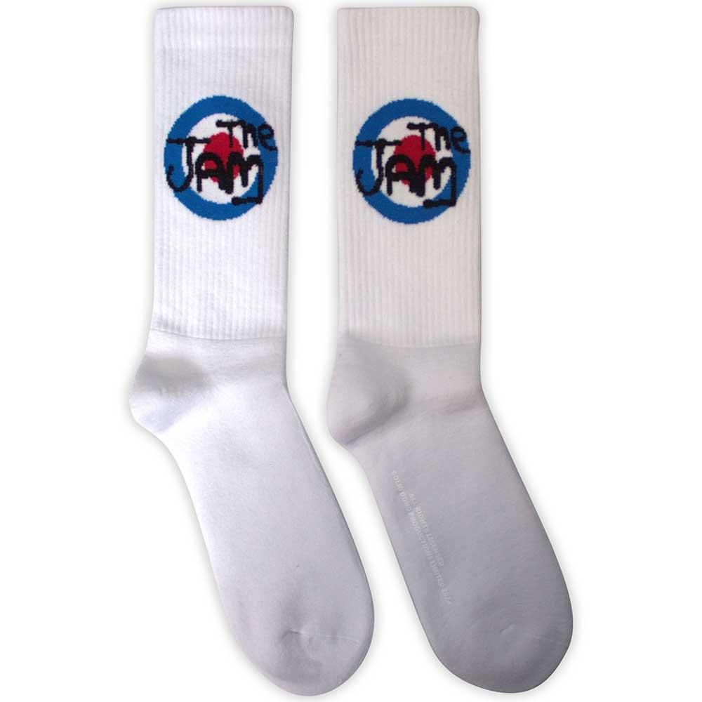 The Jam Unisex Adult Target Logo Terrycloth Socks
