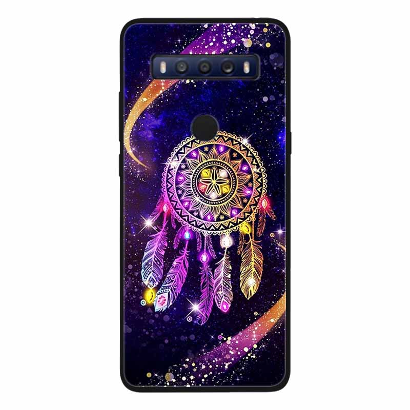 Для чехла TCL 10 SE Мягкий Силиконовый Крутой Модный Чехол Для TCL 10SE T766U T766H Задняя Крышка TCL10SE TPU Защитный Чехол Для Телефона Fundas