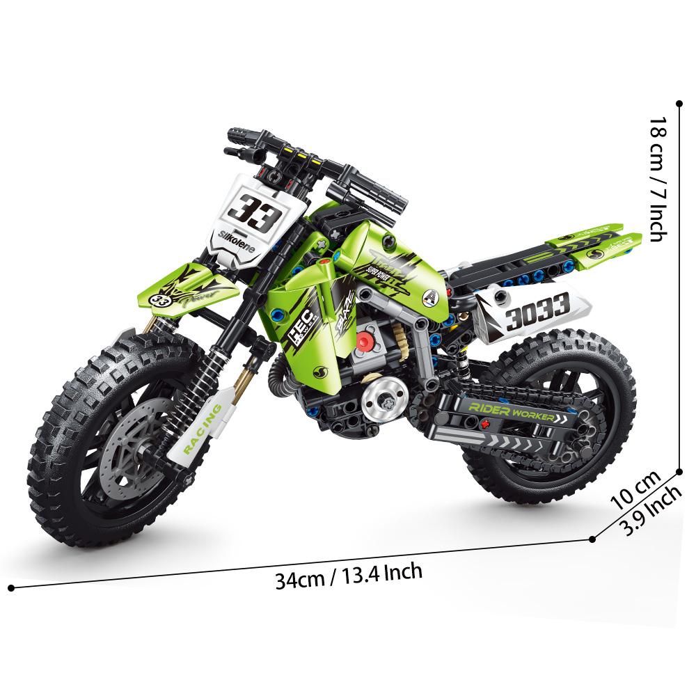 Non-Toxic Creative Motorcycle Toy Building Block Set Stem Construction Kit For Children And Adults Collectible Motorcycle Models