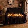 SPN Сверхъестественное Дин Сэм ТВ Фланелевое Одеяло, Ультра Мягкий Теплый Плюшевый Плед для Дома Спальни Кровати Дивана Офиса Кемпинга Пикника