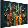 Canvas Print Herbs Spices for the Kitchen
