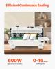 Continuous Bag Band Sealing Machine Horizontal Band Sealer Carbon Steel