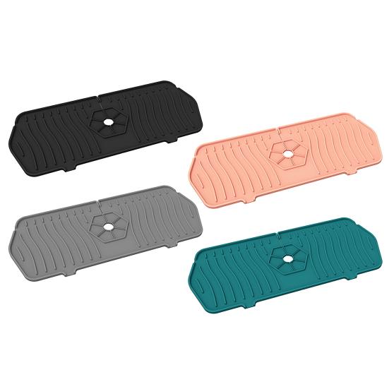 Отличный коврик без запаха, легко чистится, практичный защитный коврик от брызг воды, защита для кухонной раковины для домашнего крана, сливная подушка