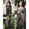 This Beautiful Saree Is Elegantly Decorated with Gorgeous Solid Jacquard Weave That Gives a Perfect Look To the Outfit.