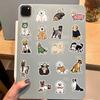 50pcs Cute Dog Stickers for Water Bottle, Funny Dog Stickers Animal Hand-Drawn Stickers for Laptop Scrapbook Skateboard phone