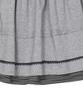 Baup Lace Shirred Skirt [Gray]