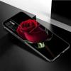 Beautiful Rose Picture Phone Case For Xiaomi Redmi Note 11 10 9 8 Pro 11T 5G 10T 10S 9S 9T 9i 9C 9A 8T Soft TPU Black Cover