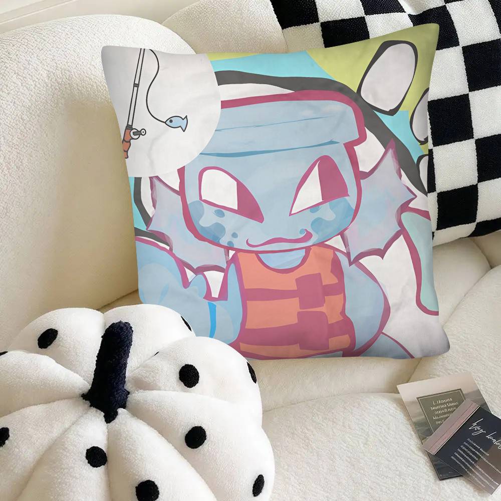 Game Dandys World Finn Pillow Case Fashion Square Pillowcase Bedroom Sofa Room Ins Decoration Leisure