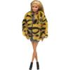 Casual Wear Doll Overcoat Winter Dress Doll Plush Coat Children Gifts Doll Clothes  Girls Toy