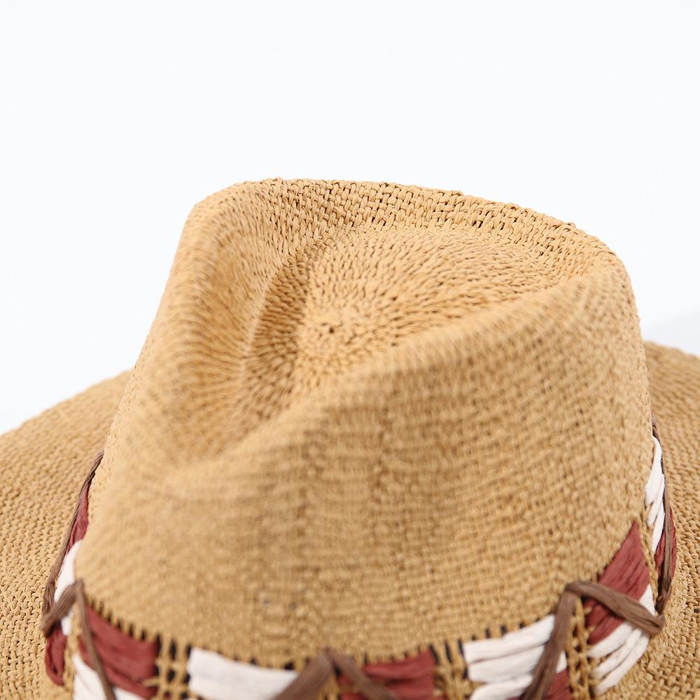 Clothing for men and women: Panama hats, hand-woven plaid hats, vintage flat-brim hats, wide-brim straw hats, sun hats