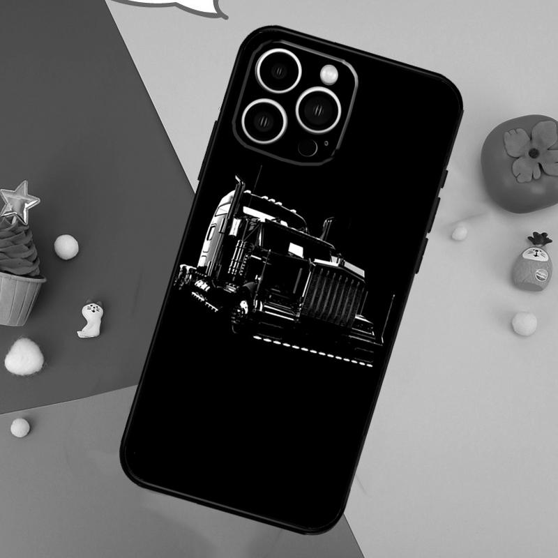 Cool Heavy Truck Car Phone Case For iPhone 17 Pro Max 16 14 13 12 11 15 Pro Max Plus 12 13 Mini 16e 17 Air Cover