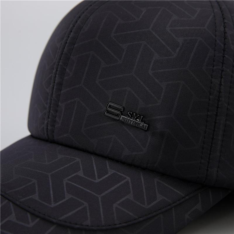 Winter Northeast Outdoor Hat Fleece Thickened Cap Men'S Father Among The Elderly Dad Ear Protector Baseball Cap