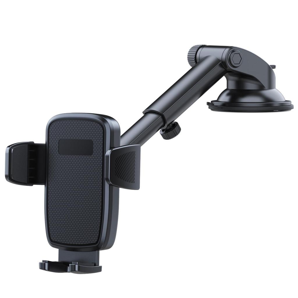 Universal Rotating Phone Holder for Car - Suction Cup Mount for Dashboard and Windshield