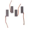 10Pcs High Quality Generic J432A Leads Generator Carbon Brushes Wire Electric Motor Brush Replacement 8×8×19Mm