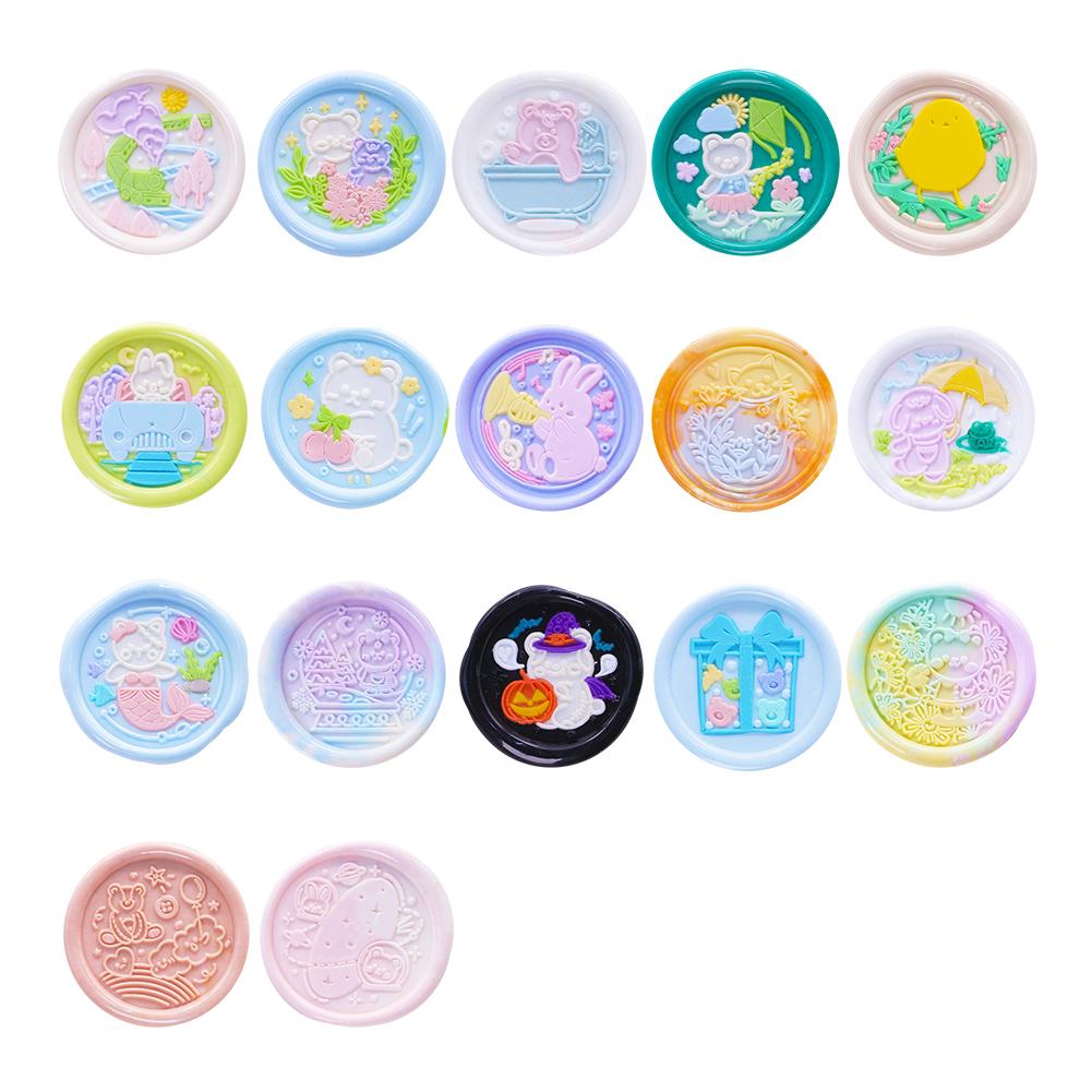 Печать серии животных с медной головкой, 3D-рельефные штампы, печатающая головка для подарочного скрапбукинга