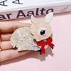 Deer Brooch Clip Fashionable Acrylic Animal Corsage Bag Accessories